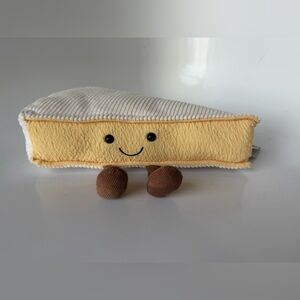 Jellycat Amuseables Brie Cheese - NWT New With Tags - Authentic